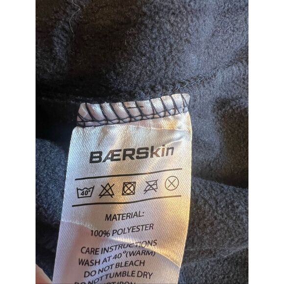 Baerskin tactical men’s navy medium micro fleece full zip hoodie jacket - Picture 7 of 8